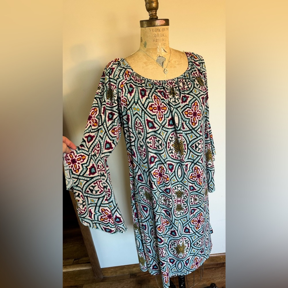 Multi color Stretchy Dress